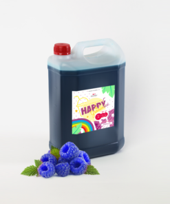 syrop do granity malina niebieska happyice siorbet