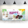 baner reklamowy mrożony jogurt happyice siorbet 100 x 50