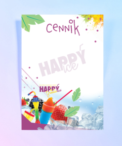 cennik do granity sorbetu slushy shake a3 laminowane
