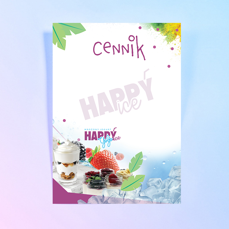 cennik mrożone jogurt happyice